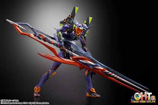 Bandai METAL BUILD EVANGELION TEST TYPE-01 30th with the spear of Gaius Articulated Figure