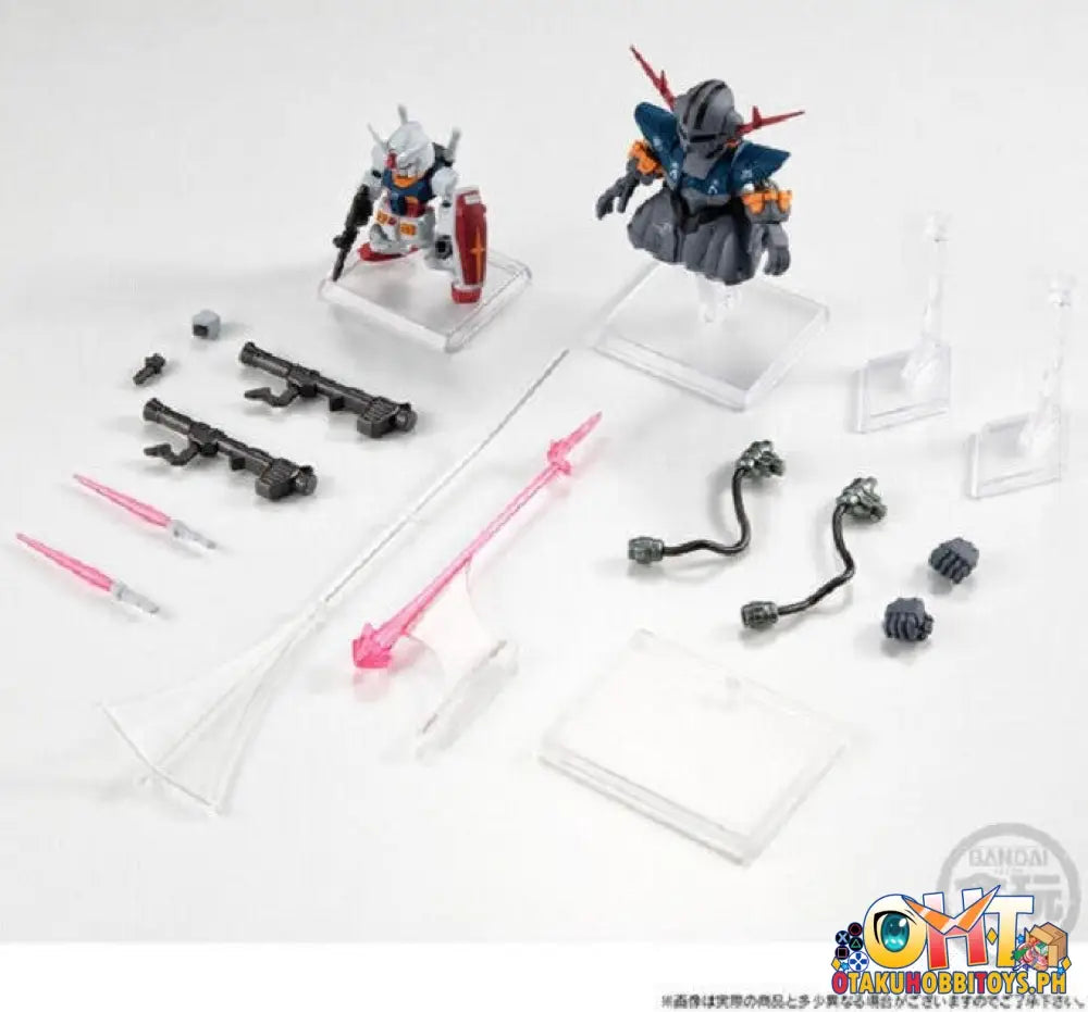 Bandai Mobile Suit Gundam Fw Converge Core Mobile Suit Gundam Last Shooting Set W/O Gum