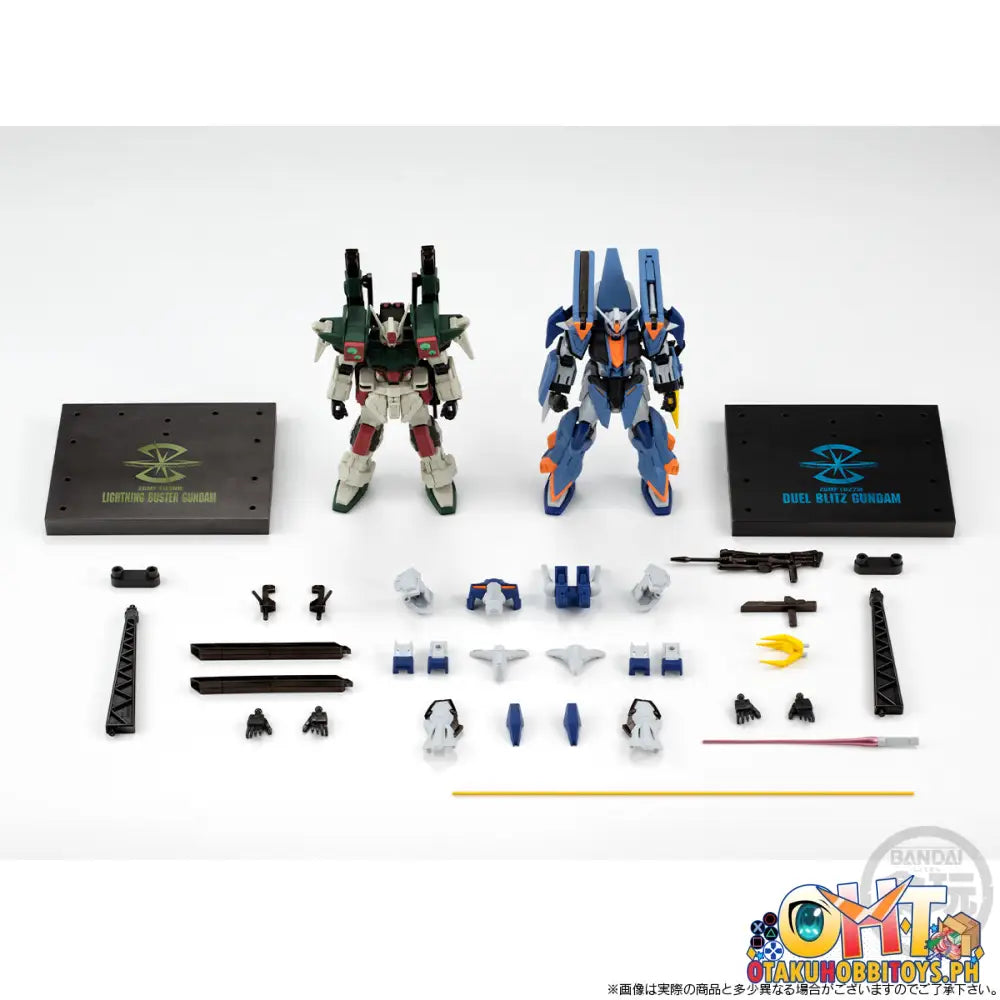 Bandai Mobile Suit Gundam G-Frame Fa Duel Blitz & Lightning Buster W/O Gum Trading Figure