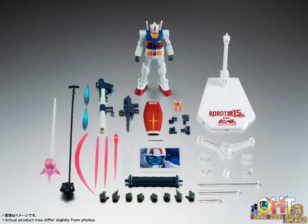 Bandai Mobile Suit Gundam THE ROBOT SPIRITS RX-78-2 GUNDAM ver. A.N.I.M.E. REISSUE - Articulated Figure
