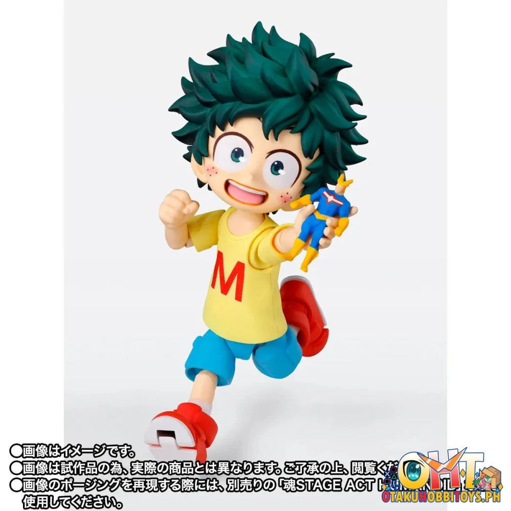 Bandai My Hero Academia S.H.Figuarts IZUKU MIDORIYA & KATSUKI BAKUGO-Childhood set- - Articulated Figure