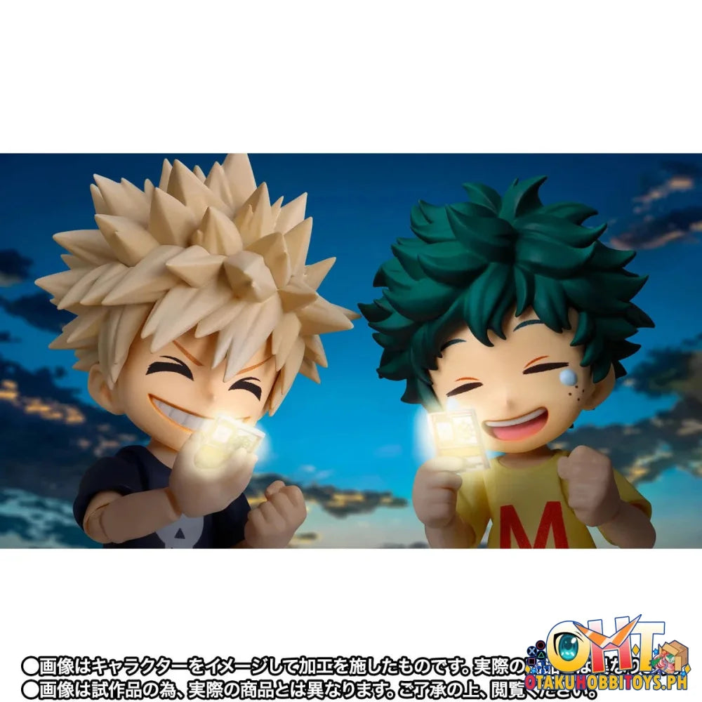 Bandai My Hero Academia S.H.Figuarts IZUKU MIDORIYA & KATSUKI BAKUGO-Childhood set- - Articulated Figure