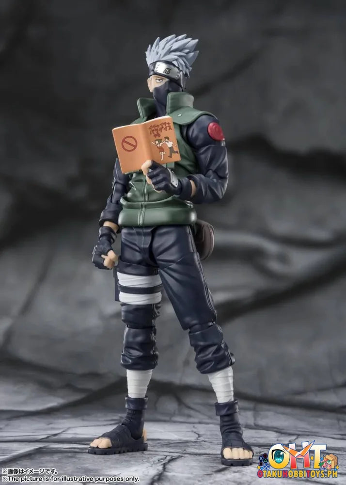 Bandai NARUTO S.h.figuarts Kakashi Hatake -the Famed Sharingan Hero- - Articulated Figure
