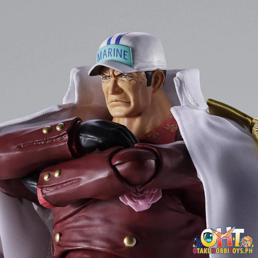 Bandai ONE PIECE S.H.Figuarts SAKAZUKI(Akainu) -MARINEFORD- - Articulated Figure
