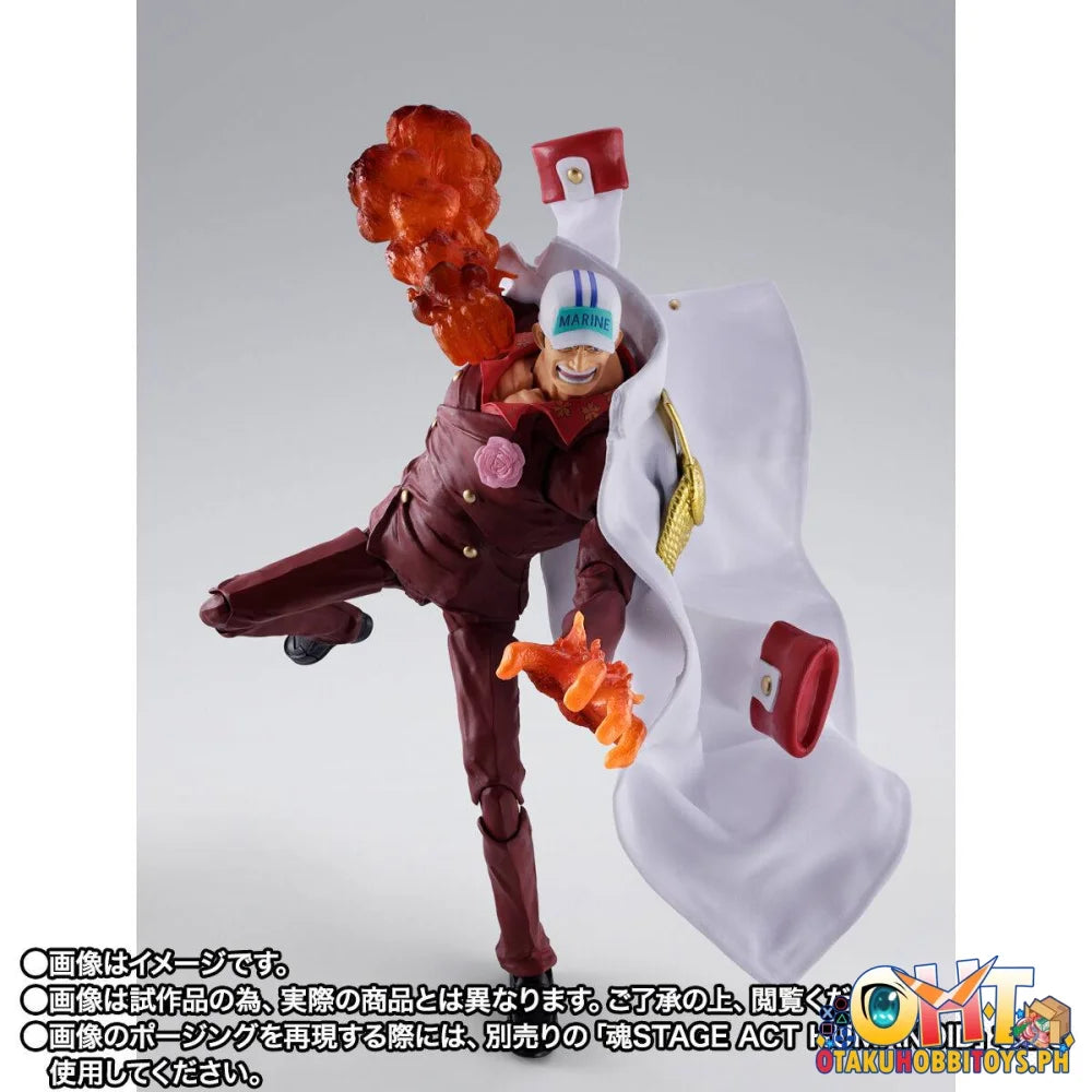 Bandai ONE PIECE S.H.Figuarts SAKAZUKI(Akainu) -MARINEFORD- - Articulated Figure