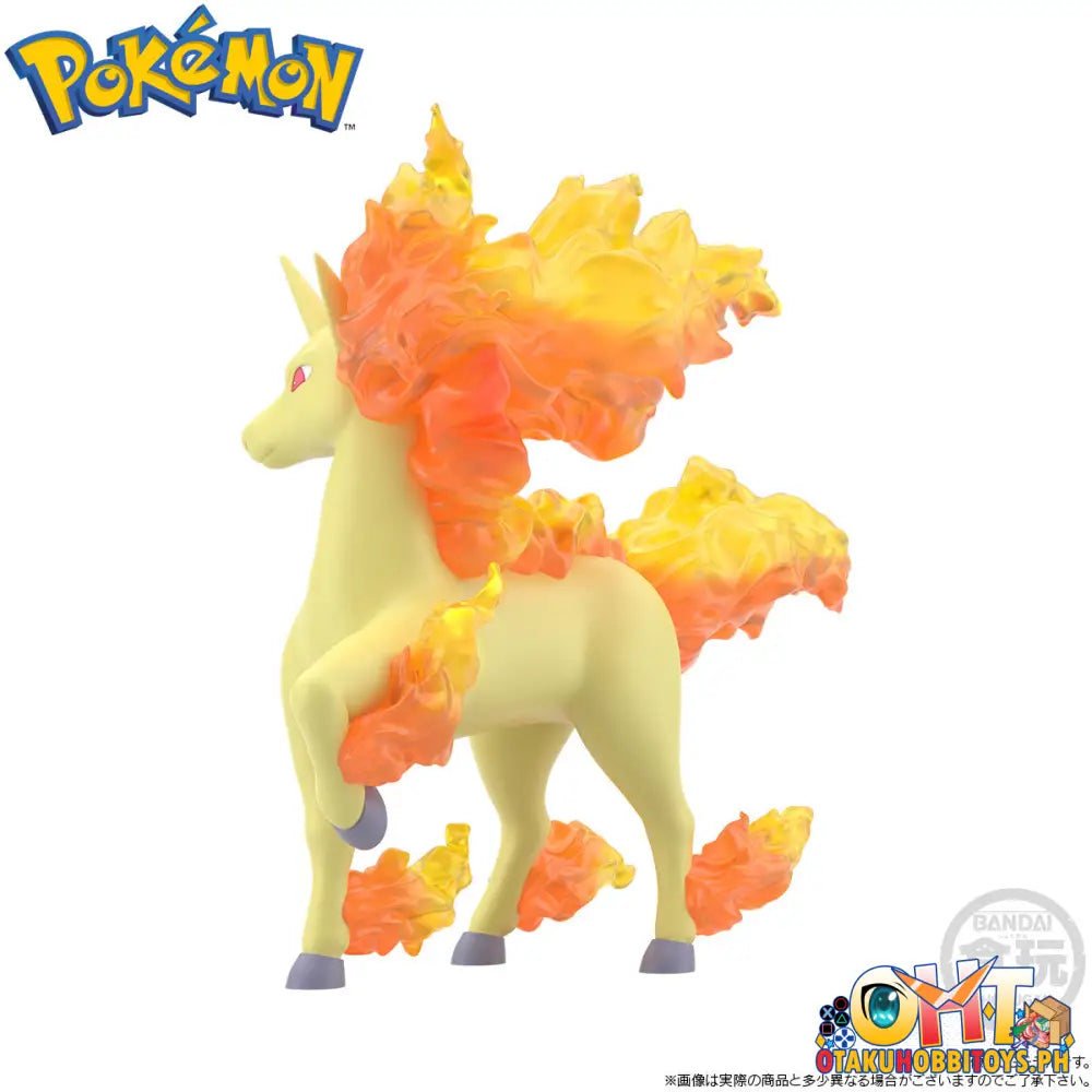 Bandai Pokemon Scale World Kanto Region Blaine & Rapidash Magmar W/O Gum