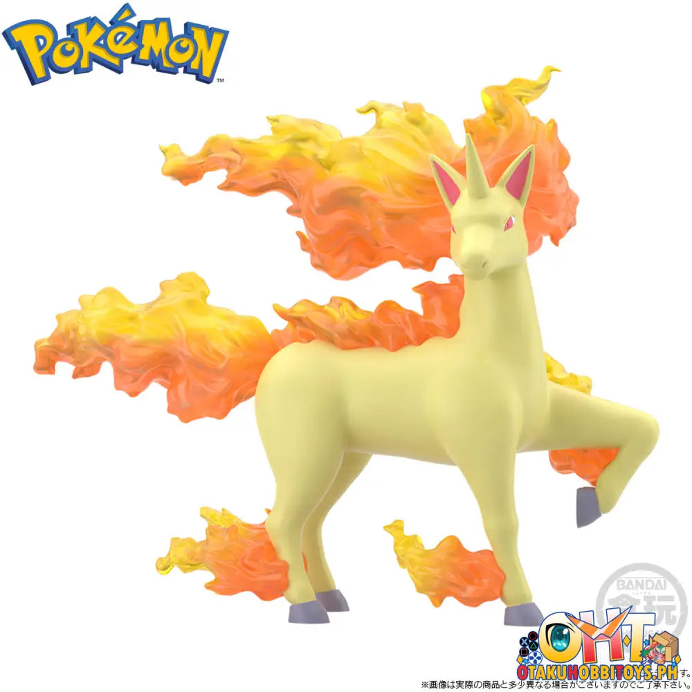 Bandai Pokemon Scale World Kanto Region Blaine & Rapidash Magmar W/O Gum