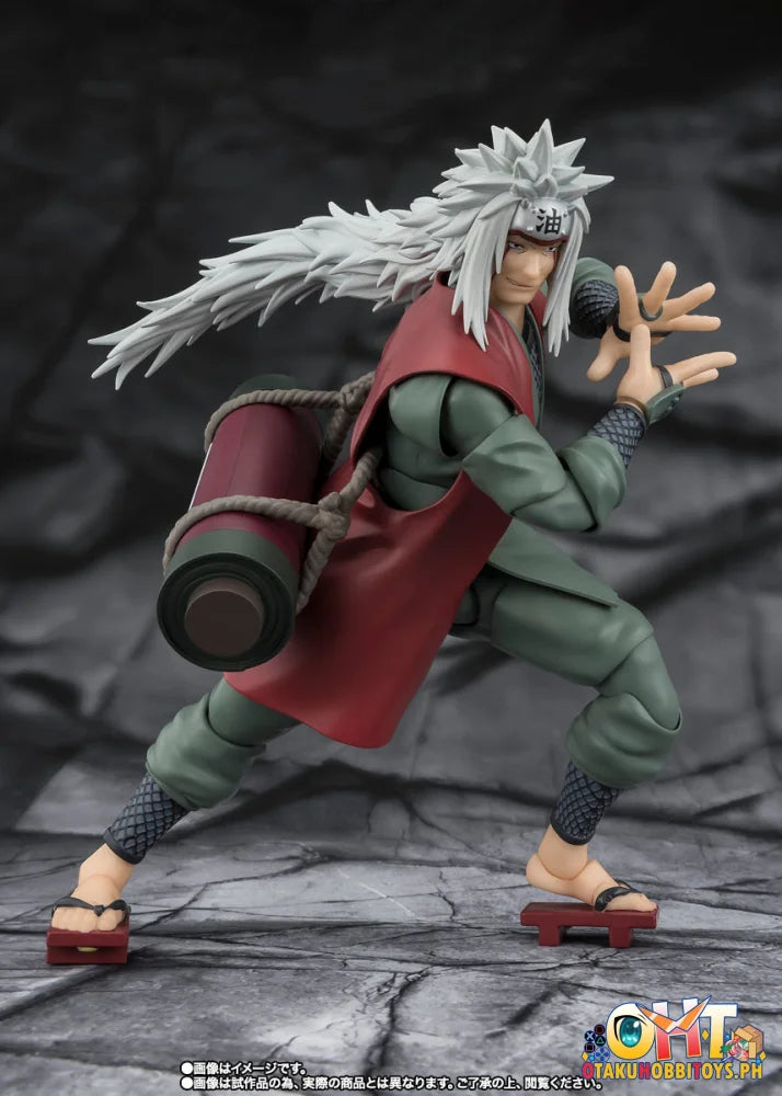 Bandai S.H.Figuarts JIRAIYA -Hidden Leaf Heroic Master Sage- (Sage Mode Set) Articulated Figure