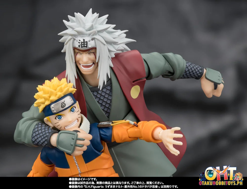 Bandai S.H.Figuarts JIRAIYA -Hidden Leaf Heroic Master Sage- (Sage Mode Set) Articulated Figure