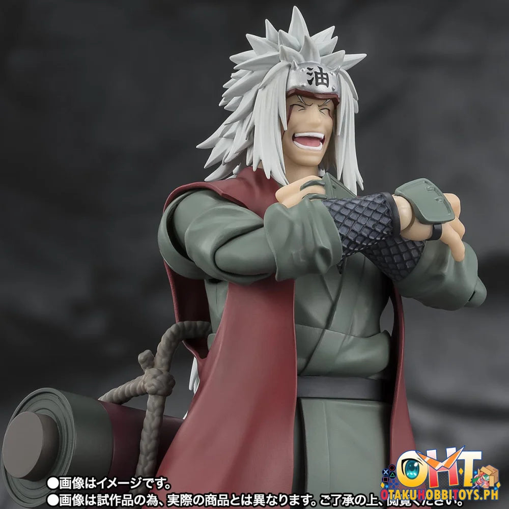 Bandai S.H.Figuarts JIRAIYA -Hidden Leaf Heroic Master Sage- (Sage Mode Set) Articulated Figure