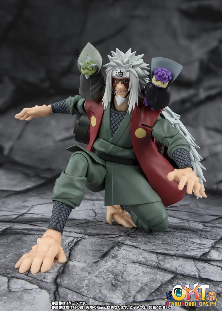 Bandai S.H.Figuarts JIRAIYA -Hidden Leaf Heroic Master Sage- (Sage Mode Set) Articulated Figure