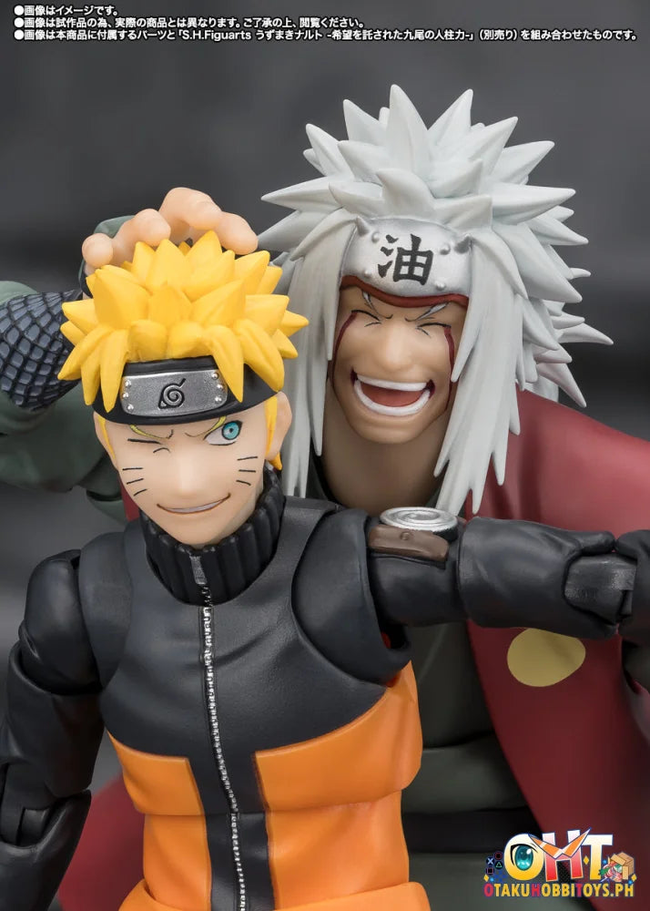 Bandai S.H.Figuarts JIRAIYA -Hidden Leaf Heroic Master Sage- (Sage Mode Set) Articulated Figure