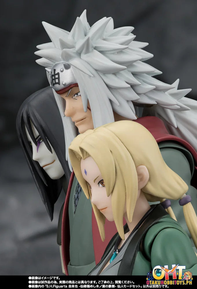 Bandai S.H.Figuarts JIRAIYA -Hidden Leaf Heroic Master Sage- (Sage Mode Set) Articulated Figure