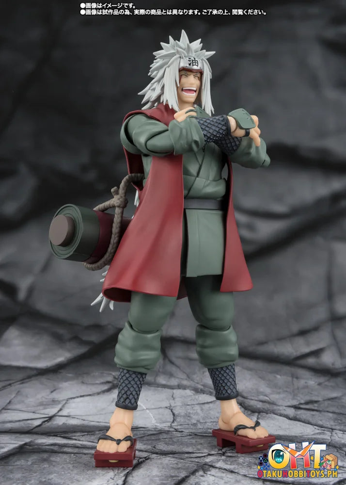 Bandai S.H.Figuarts JIRAIYA -Hidden Leaf Heroic Master Sage- (Sage Mode Set) Articulated Figure