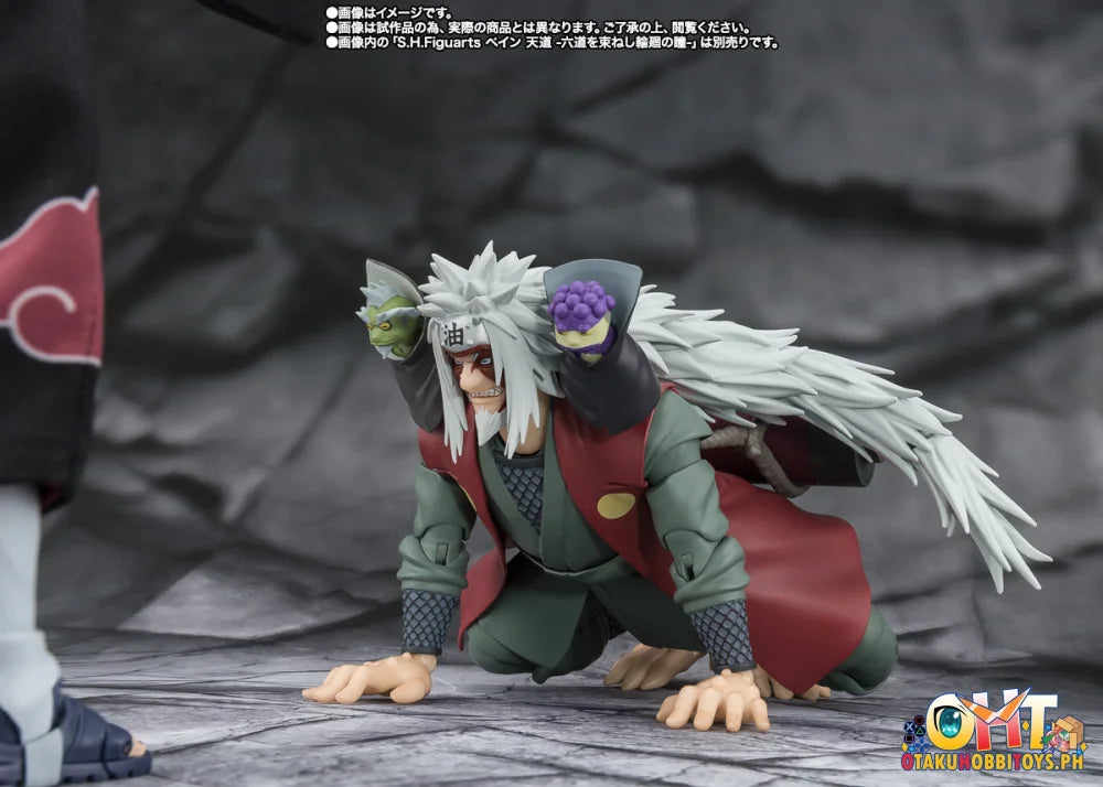 Bandai S.H.Figuarts JIRAIYA -Hidden Leaf Heroic Master Sage- (Sage Mode Set) Articulated Figure