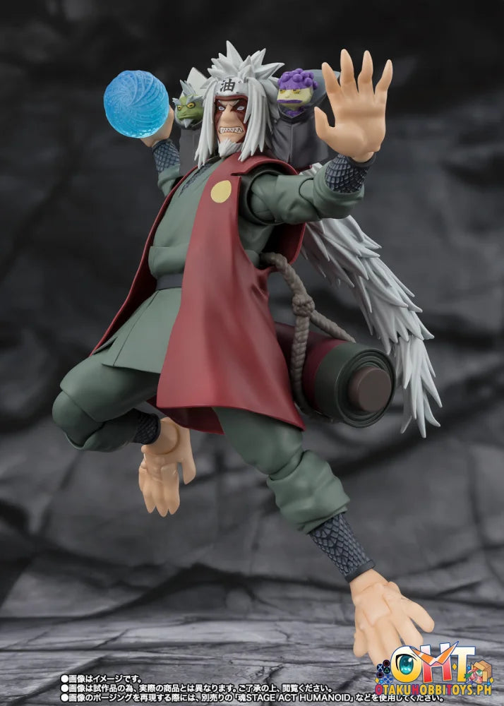 Bandai S.H.Figuarts JIRAIYA -Hidden Leaf Heroic Master Sage- (Sage Mode Set) Articulated Figure