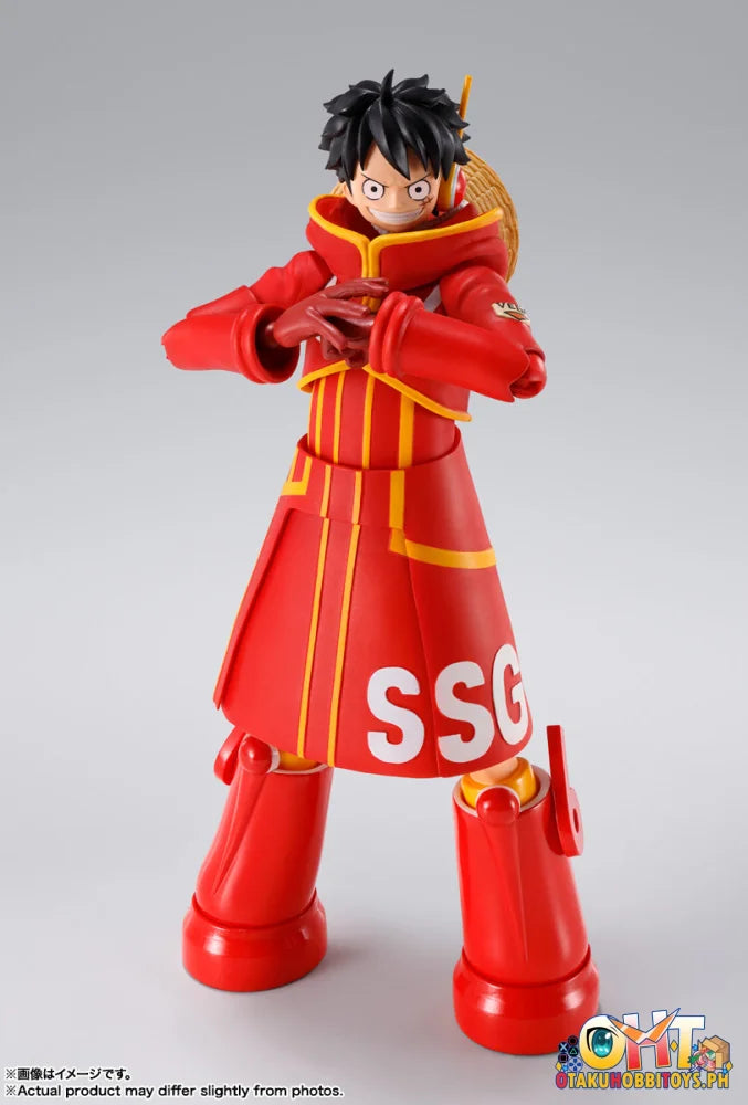 Bandai S.h.figuarts Monkey.d.luffy -Future Island Egghead- Scale Figure