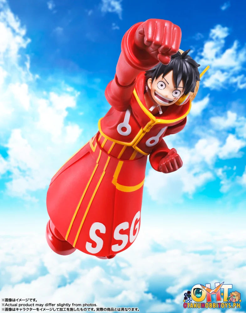 Bandai S.h.figuarts Monkey.d.luffy -Future Island Egghead- Scale Figure