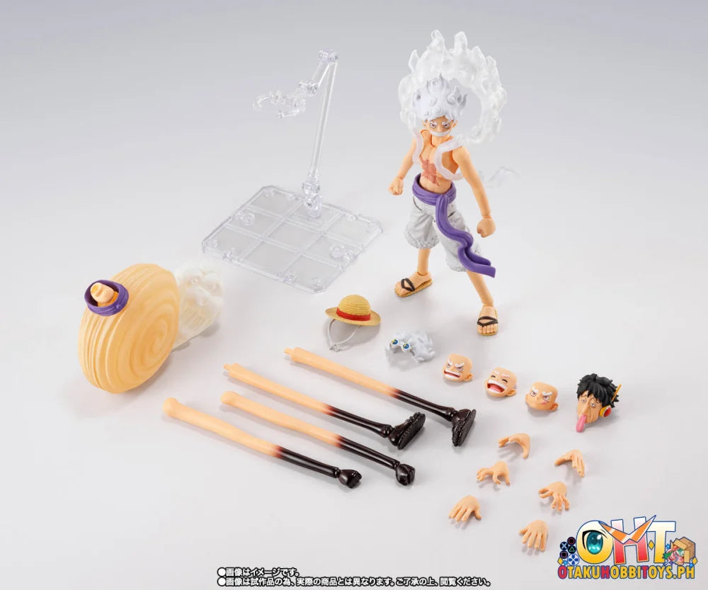 Bandai S.H.Figuarts MONKEY.D.LUFFY -GEAR5 FUTURE ISLAND EGGHEAD- Articulated Figure