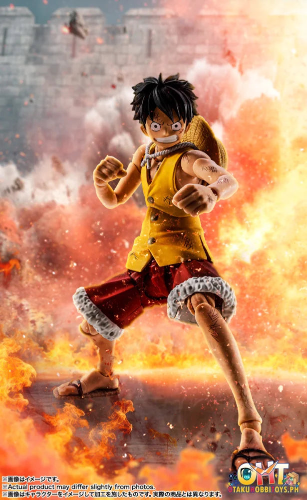 Bandai S.h.figuarts Monkey D Luffy summit War of Marineford Articulated Figure