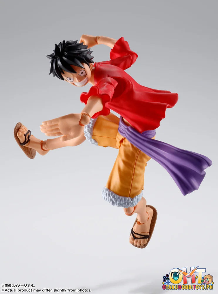 Bandai S.H.Figuarts MONKEY.D.LUFFY -The Raid on Onigashima- Articulated Figure