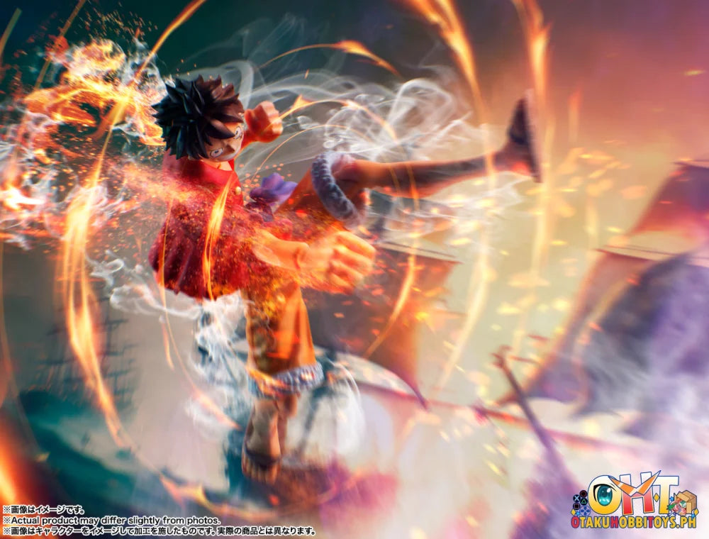 Bandai S.H.Figuarts MONKEY.D.LUFFY -The Raid on Onigashima- Articulated Figure