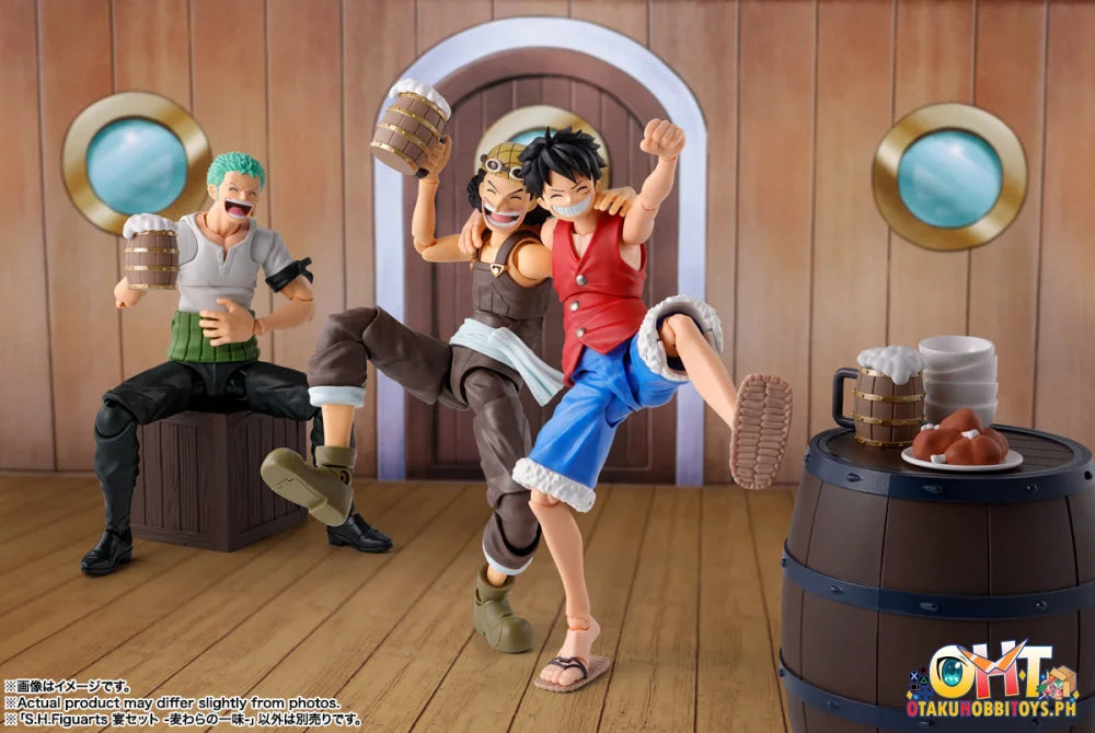 Bandai S.h.figuarts Party Set -the Straw Hat Crew- Articulated Figure