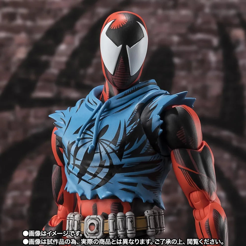 Bandai S.H.Figuarts SCARLET SPIDER (Spider-Man: Across the Spider-Verse) Articulated Figure