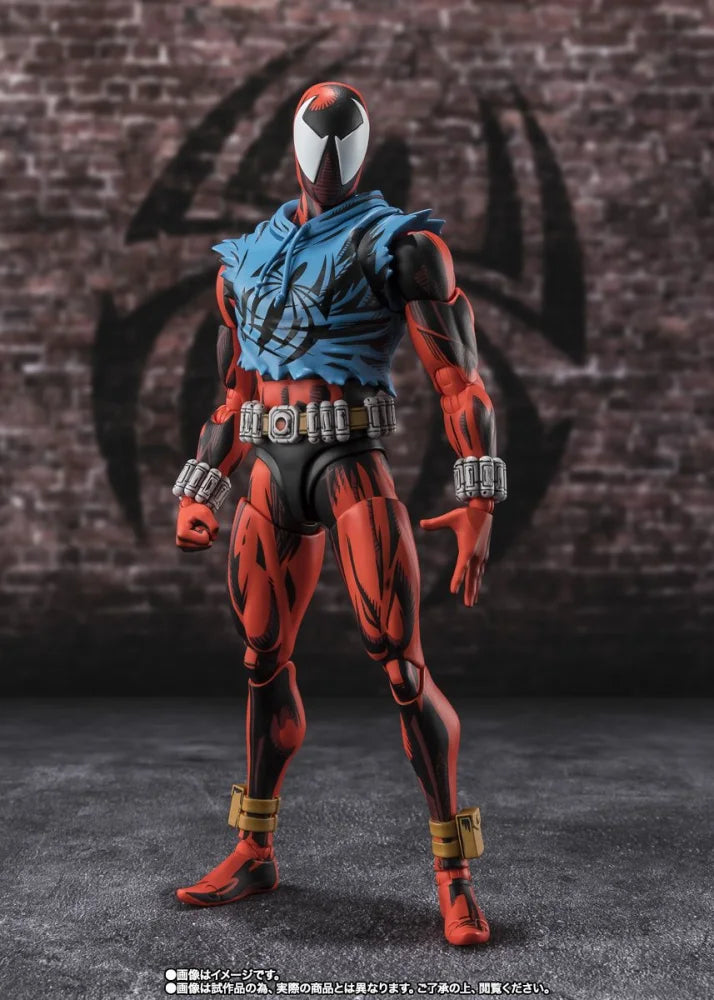 Bandai S.H.Figuarts SCARLET SPIDER (Spider-Man: Across the Spider-Verse) Articulated Figure