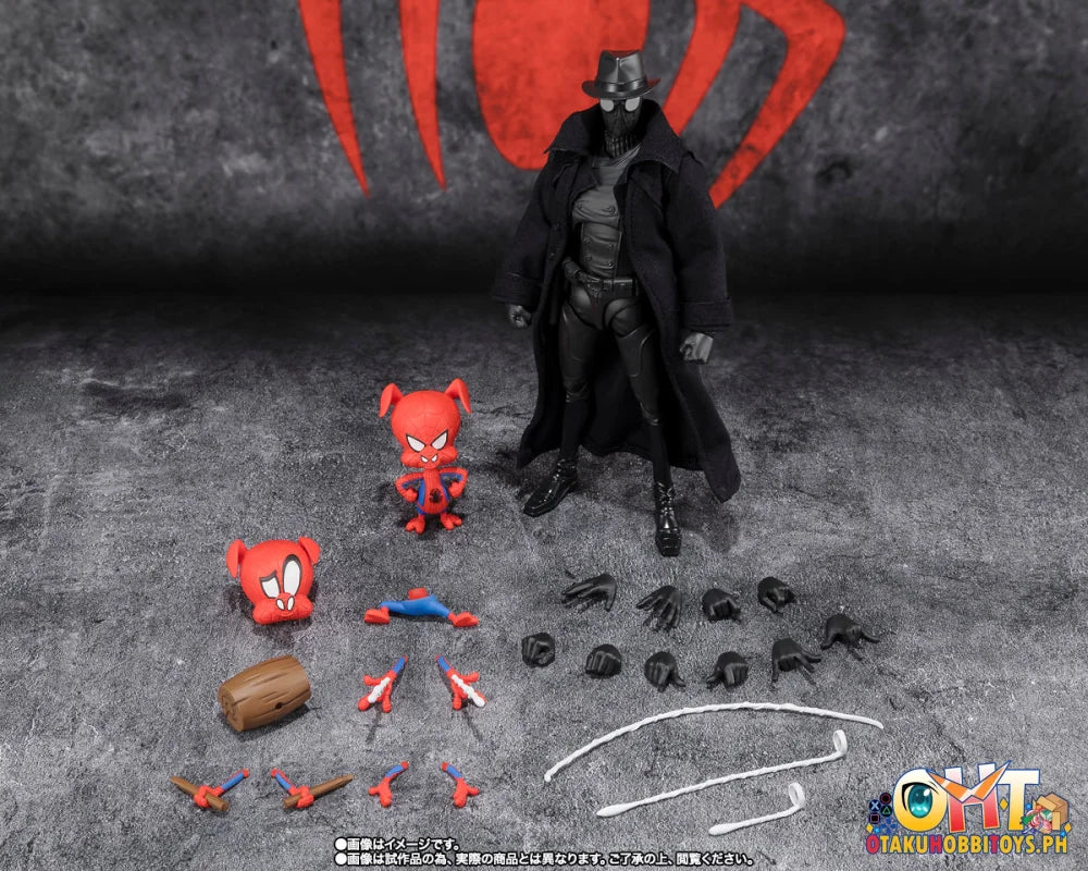 Bandai S.h.figuarts Spider-Man Noir & Spider-Ham (Spider-Man: Across The Spider-Verse) Articulated