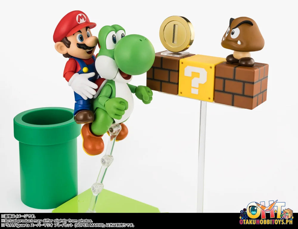 Bandai S.H.Figuarts SUPER MARIO PLAYSET (SUPER MARIO) Articulated Figure