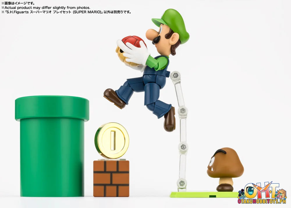Bandai S.H.Figuarts SUPER MARIO PLAYSET (SUPER MARIO) Articulated Figure