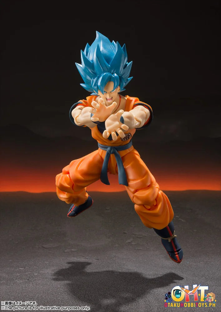 Bandai S.h.figuarts Super Saiyan God Son Goku -Super- Articulated Figure