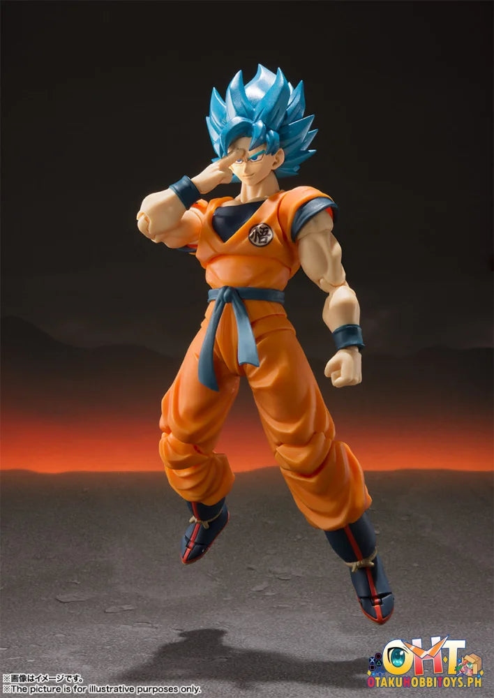 Bandai S.h.figuarts Super Saiyan God Son Goku -Super- Articulated Figure