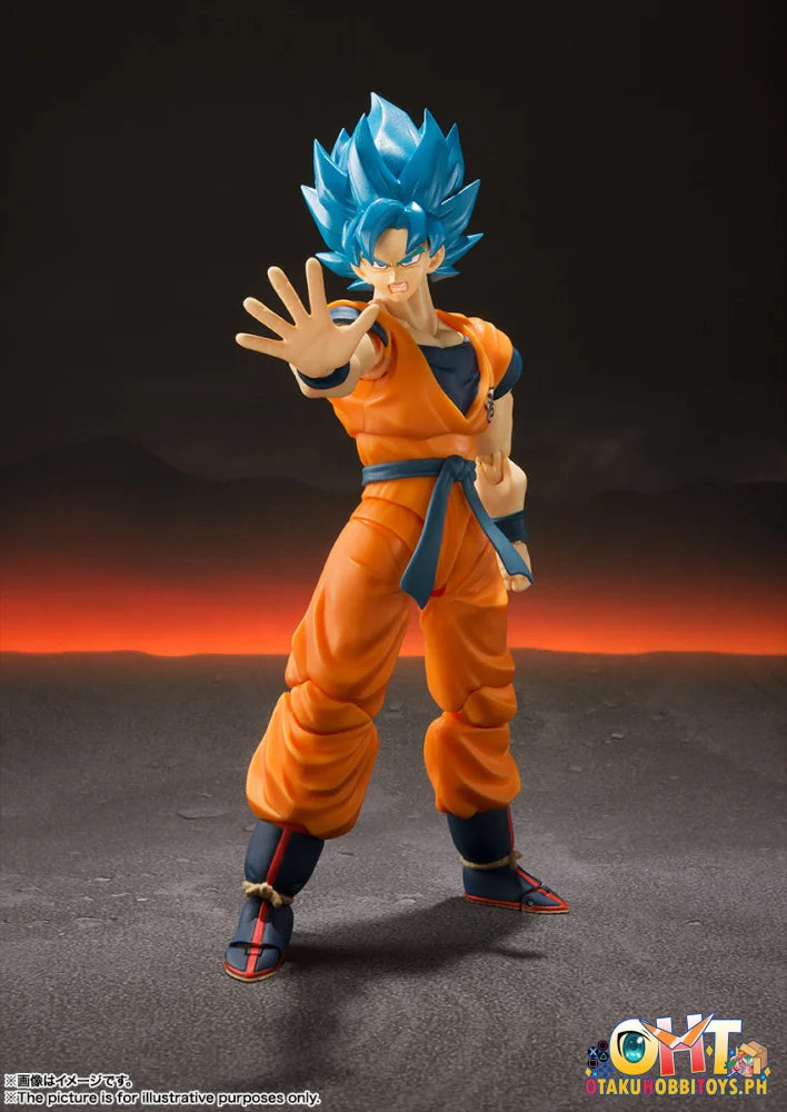 Bandai S.h.figuarts Super Saiyan God Son Goku -Super- Articulated Figure