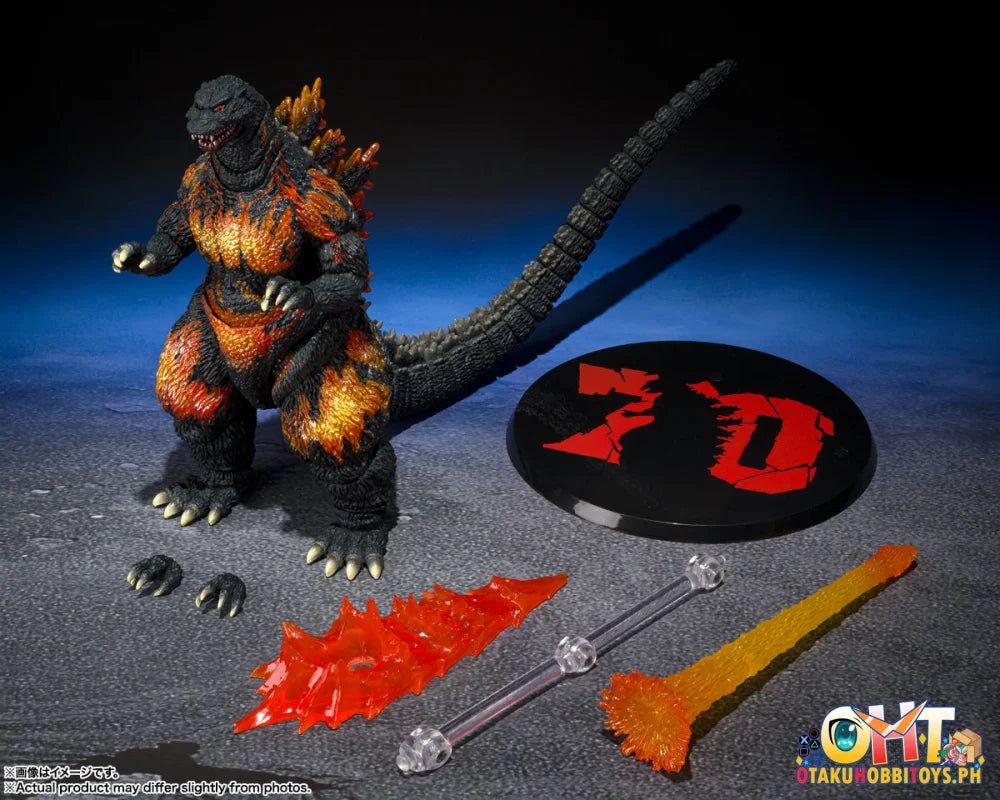 Bandai S.h.monsterarts Godzilla [1995] 70Th Anniversary Special Ver. Articulated Figure