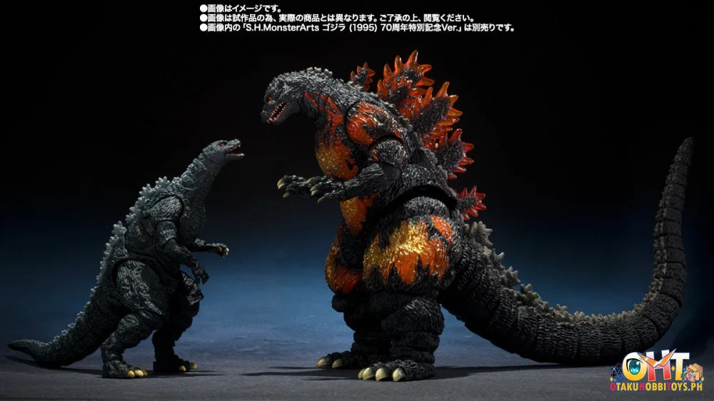 Bandai S.H.MonsterArts GODZILLA Jr & DESTOROYAH EVOLUTION Articulated Figure