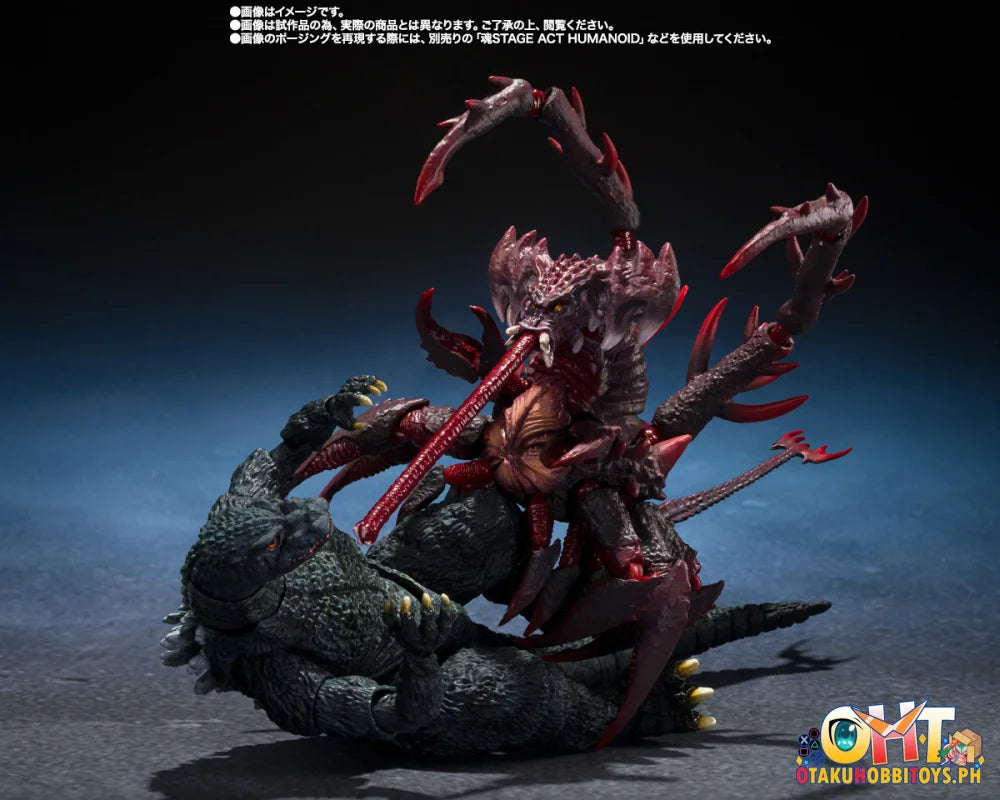 Bandai S.H.MonsterArts GODZILLA Jr & DESTOROYAH EVOLUTION Articulated Figure
