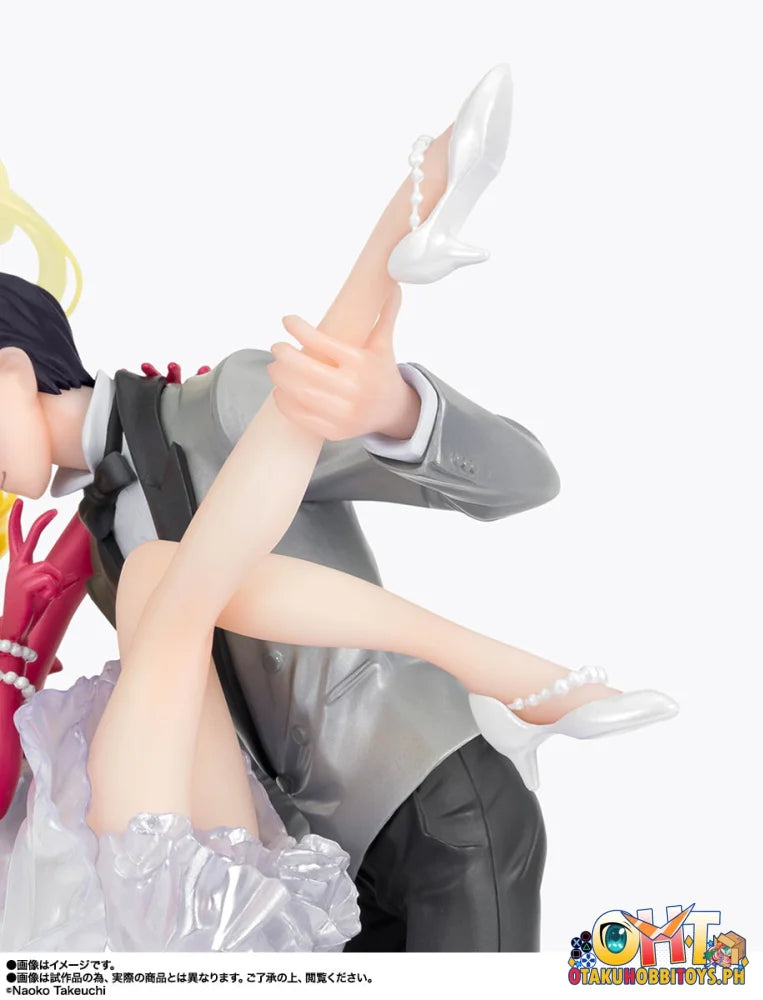 Bandai Sailor Moon Series Figuarts Zero chouette chouette USAGI & TUXEDO MASK [Moonlight Glow Edition] + item B