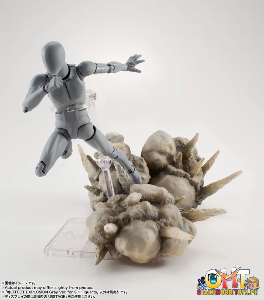 Bandai TAMASHII EFFECT EXPLOSION Gray Ver. for S.H.Figuarts Articulated Figure
