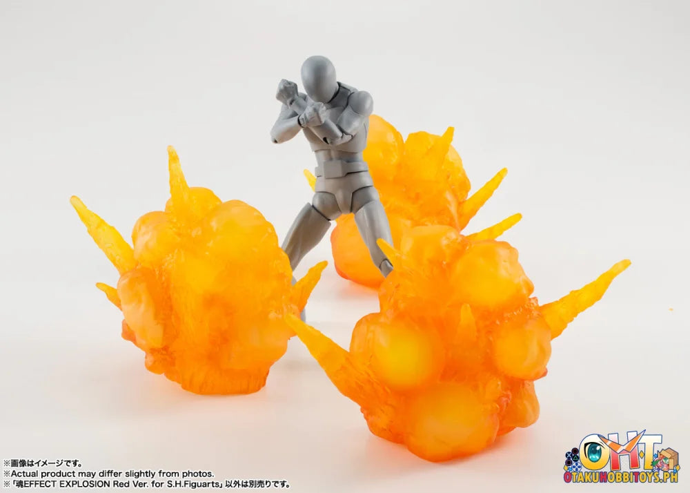 Bandai TAMASHII EFFECT EXPLOSION Red Ver. for S.H.Figuarts Articulated Figure
