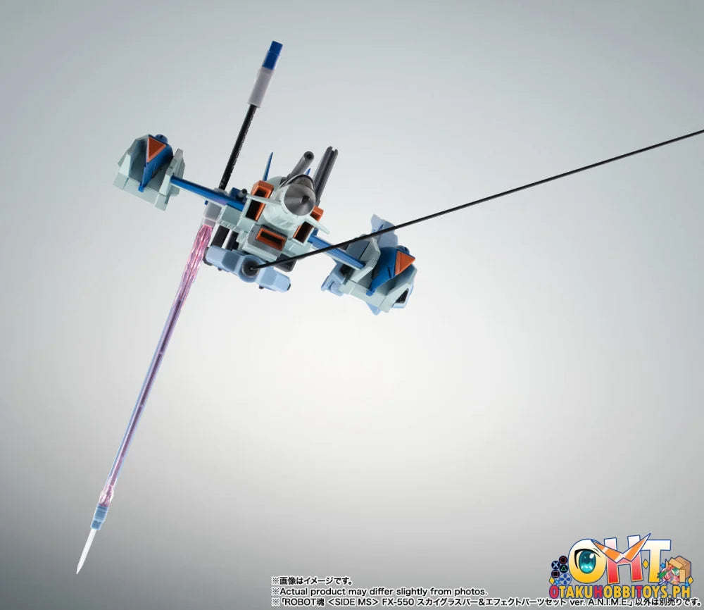 Bandai The Robot Spirits Fx-550 Skygrasper & Effect Parts Set Ver. A.n.i.m.e. Articulate Figure