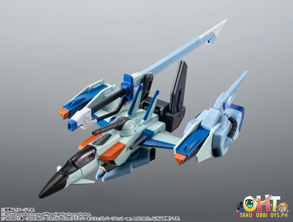 Bandai The Robot Spirits Fx-550 Skygrasper & Effect Parts Set Ver. A.n.i.m.e. Articulate Figure