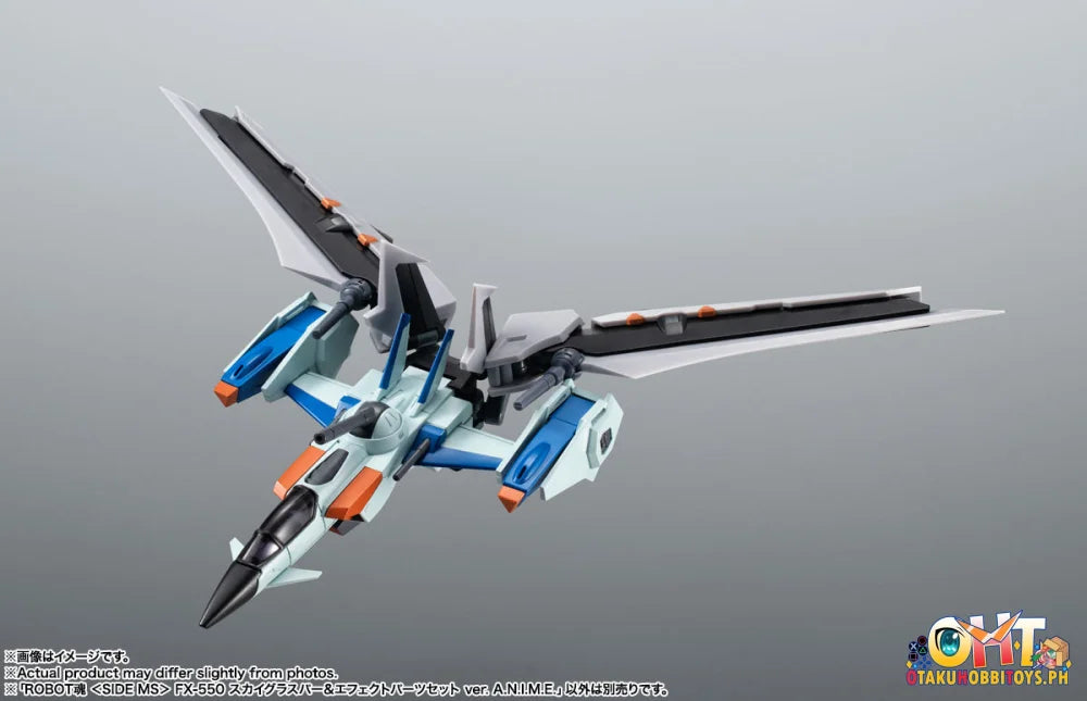 Bandai The Robot Spirits Fx-550 Skygrasper & Effect Parts Set Ver. A.n.i.m.e. Articulate Figure