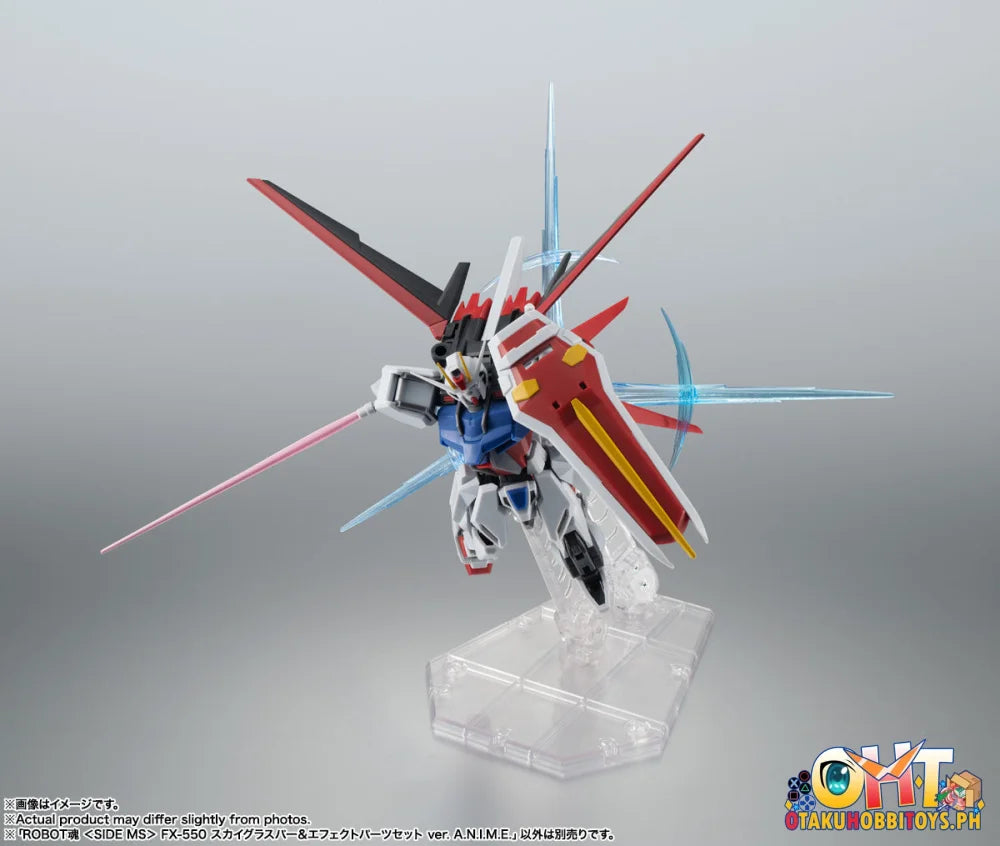 Bandai The Robot Spirits Fx-550 Skygrasper & Effect Parts Set Ver. A.n.i.m.e. Articulate Figure