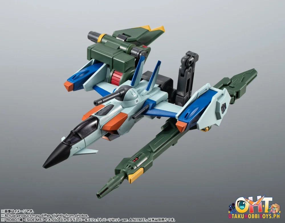 Bandai The Robot Spirits Fx-550 Skygrasper & Effect Parts Set Ver. A.n.i.m.e. Articulate Figure