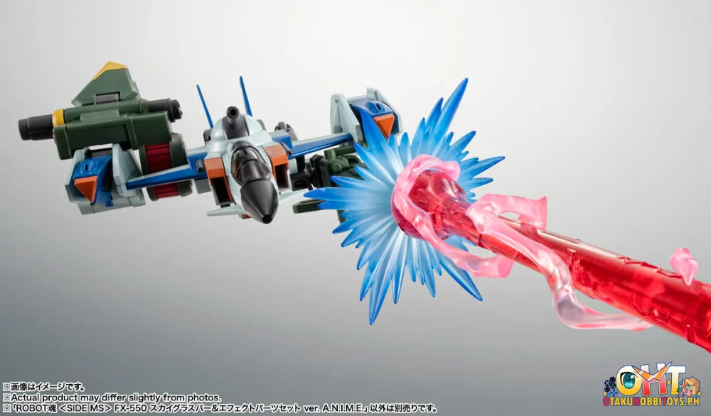 Bandai The Robot Spirits Fx-550 Skygrasper & Effect Parts Set Ver. A.n.i.m.e. Articulate Figure