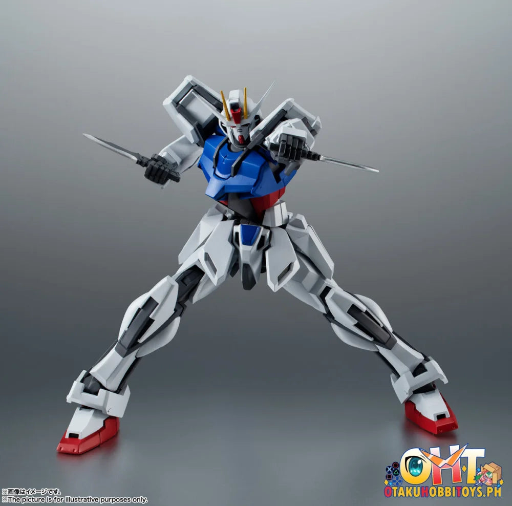 Bandai The Robot Spirits ROBOT SPIRITS GAT-X105 STRIKE GUNDAM ver. A.N.I.M.E.(REISSUE Articulated Figure