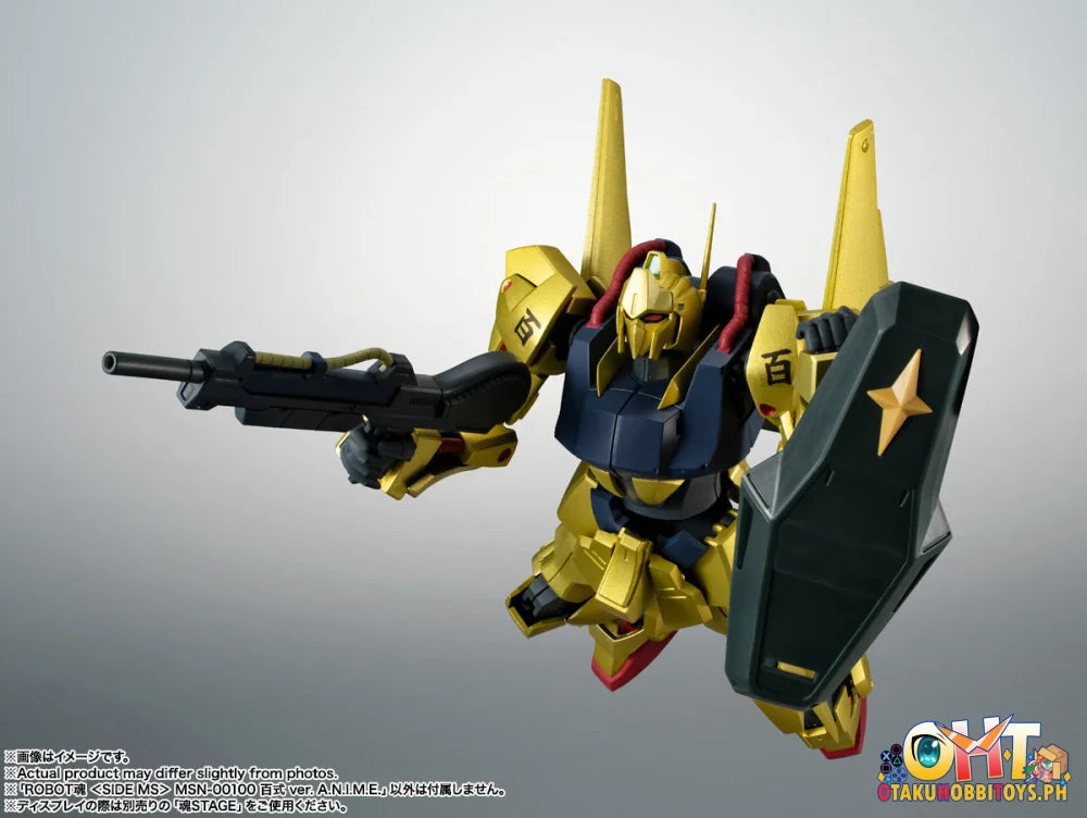 Bandai THE ROBOT SPIRITS MSN-00100 HYAKU-SHIKI ver. A.N.I.M.E. Articulated Figure