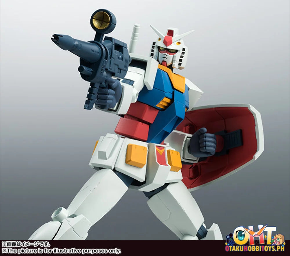 Bandai THE ROBOT SPIRITS RX-78-2 GUNDAM ver. A.N.I.M.E. REISSUE Articulated Figure